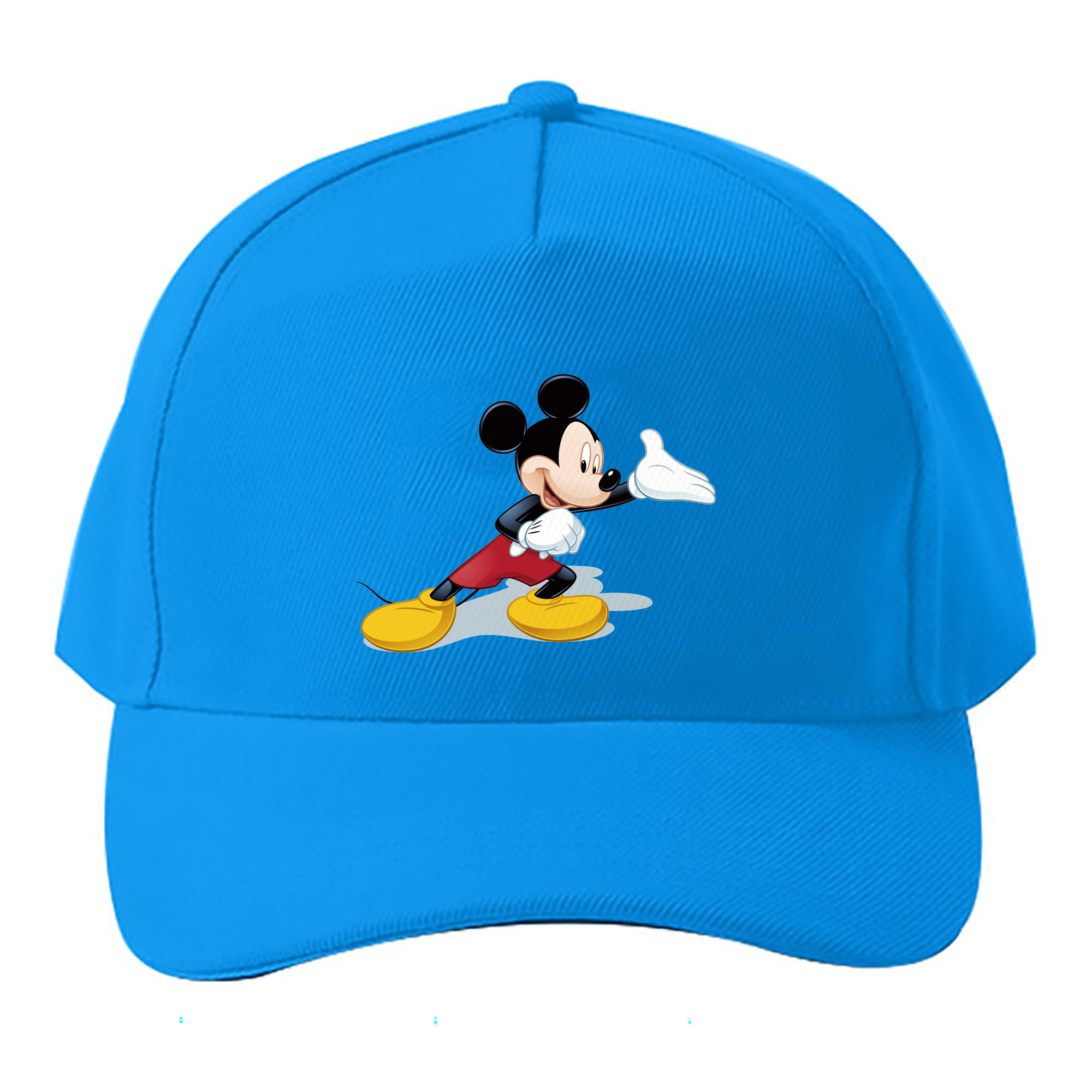 （画像用） ミッキーマウス Mickey Mouse ベースボールキャップ 綿100％ 男女兼用 帽子 スポーツ